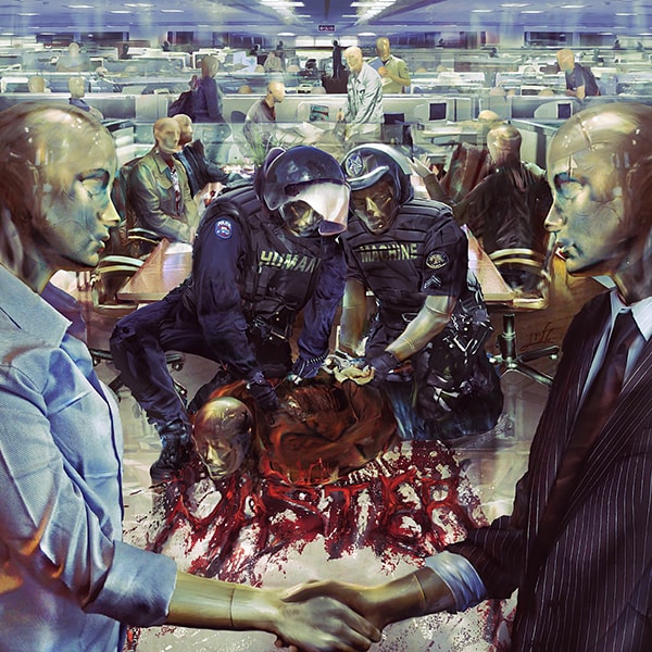 Master The Human Machine album cover artwork