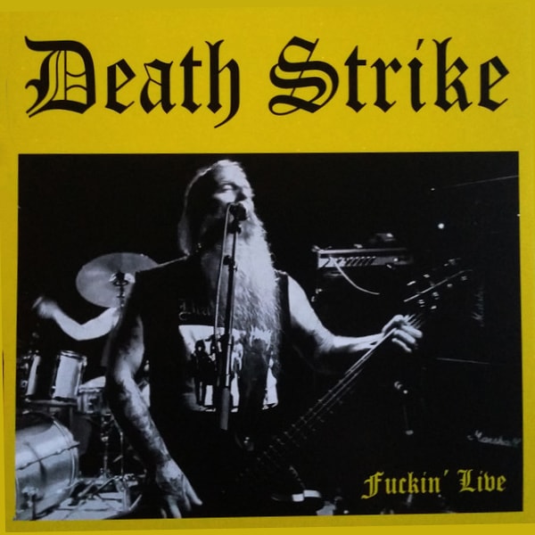 Death Strike Fuckin' Live album cover artwork
