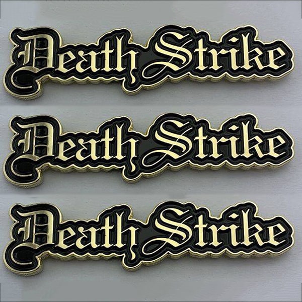 Death Strike Logo Enamel Pin